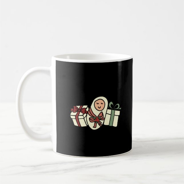 Christmas Nicu Nurses Wrap The Best  Coffee Mug (Left)