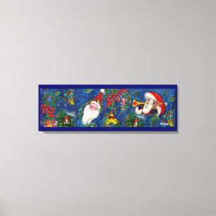 CHRISTMAS NIGHT CANVAS PRINT