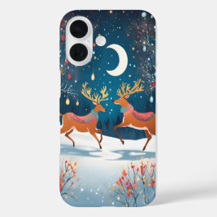 Christmas Night iPhone 16 Case