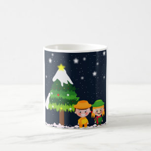 CHRISTMAS NIGHT COFFEE MUG
