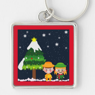 CHRISTMAS NIGHT KEY RING