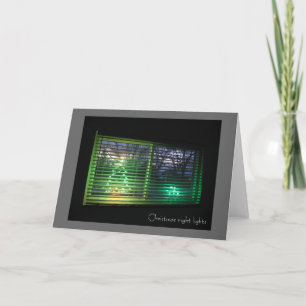 Christmas Night Lights Card