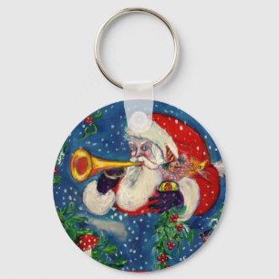 CHRISTMAS NIGHT / SANTA BUGLER KEY RING