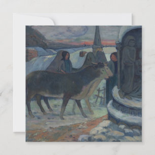 Christmas Night (The Blessing of the Oxen) Card
