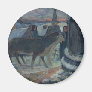 Christmas Night (The Blessing of the Oxen) Magnet