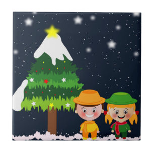 CHRISTMAS NIGHT TILE