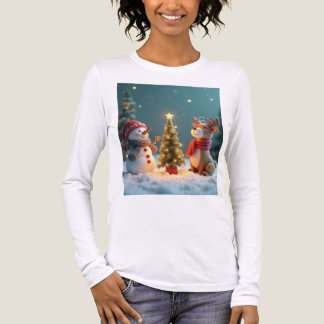 Christmas Night Tri-Blend Shirt