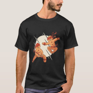 Christmas Ninja Gingerbread, Martial Arts Gift T-Shirt