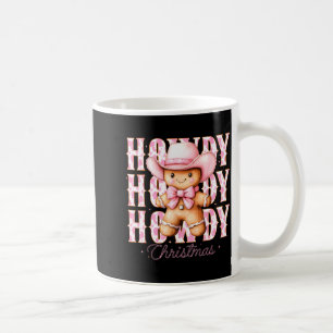 Christmas Nk Gingerbread Cowboy Cowgirl Howdy West Coffee Mug