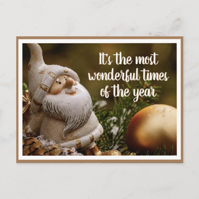 Christmas north pole elf holiday postcrossing postcard (Front)