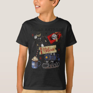 Christmas North Pole Polar Express All Abroad Xmas T-Shirt