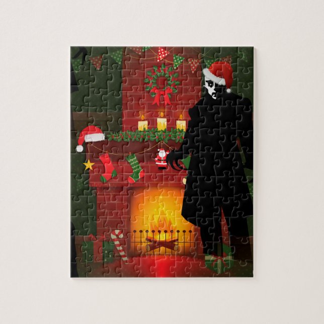 christmas nosferatu jigsaw puzzle (Vertical)