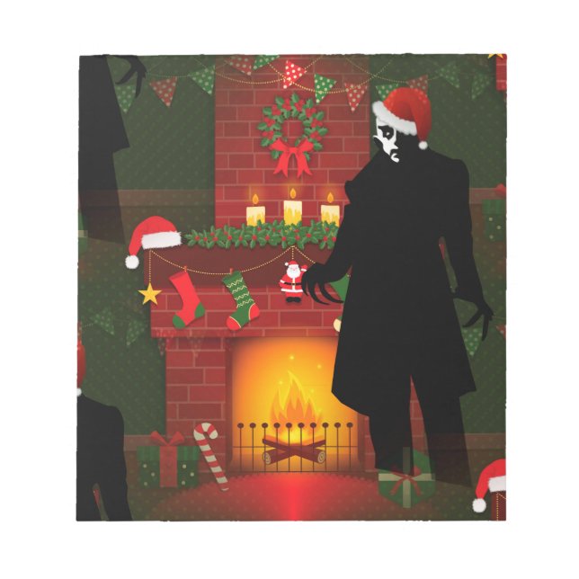 christmas nosferatu notepad (Front)