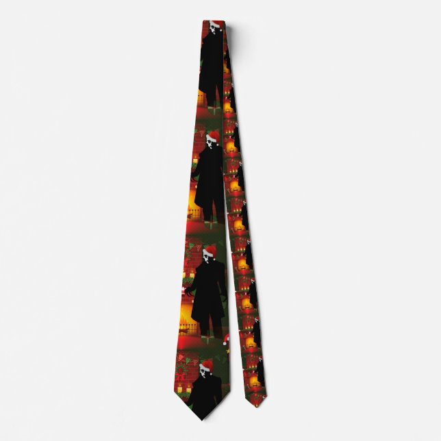 christmas nosferatu tie (Front)