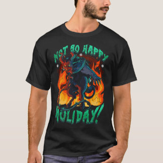 Christmas Not So Happy Holiday Horror T-Shirt