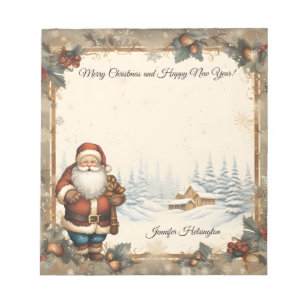 Christmas notepad
