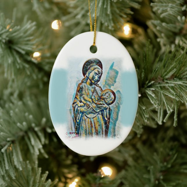 Christmas Novena Ceramic Tree Decoration (Tree)