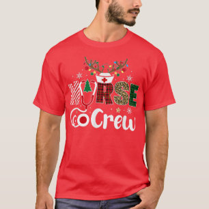 Christmas Nurse Crew For Women Scrub Tops Christm