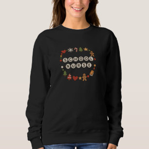 Christmas Nurse School Bracelet – Festive Holiday Sweatshirt
