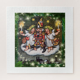 Christmas Nutcracker/Angels ~ Hermann Stockmann ~  Jigsaw Puzzle