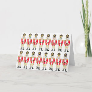 Christmas Nutcracker Art for Charity Card