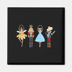 Christmas Nutcracker Ballet Cute Xmas Gifts for Wo Magnet