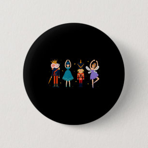 Christmas Nutcracker Ballet - Nutcracker 6 Cm Round Badge