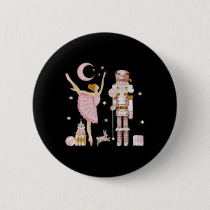 Christmas Nutcracker Byllet Cute Xmas Gifts For Wo 6 Cm Round Badge