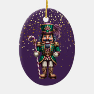 Christmas Nutcracker Ceramic Tree Decoration