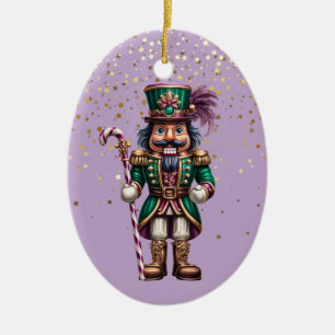 Christmas Nutcracker Ceramic Tree Decoration