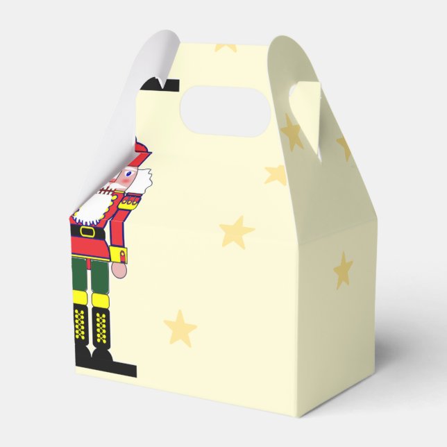Christmas nutcracker favour box (Front Side)