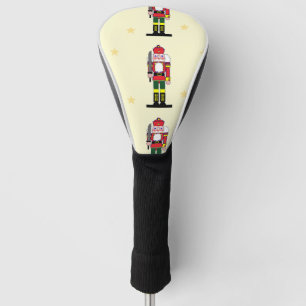 Christmas nutcracker golf head cover