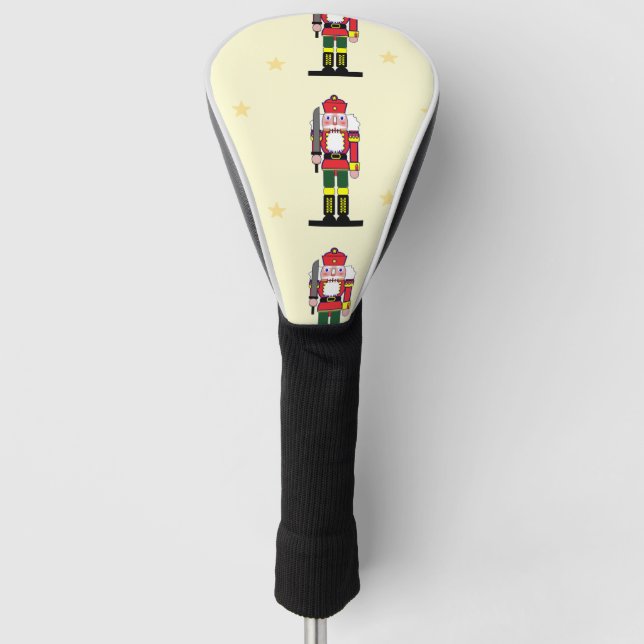 Christmas nutcracker golf head cover (Front)