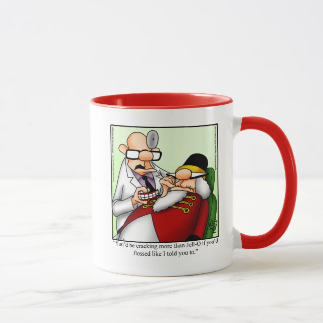 Christmas Nutcracker  Humour Mug Gift "Spectickles (Right)