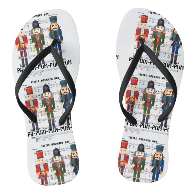 Christmas Nutcracker Jandals (Footbed)