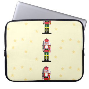 Christmas nutcracker laptop sleeve