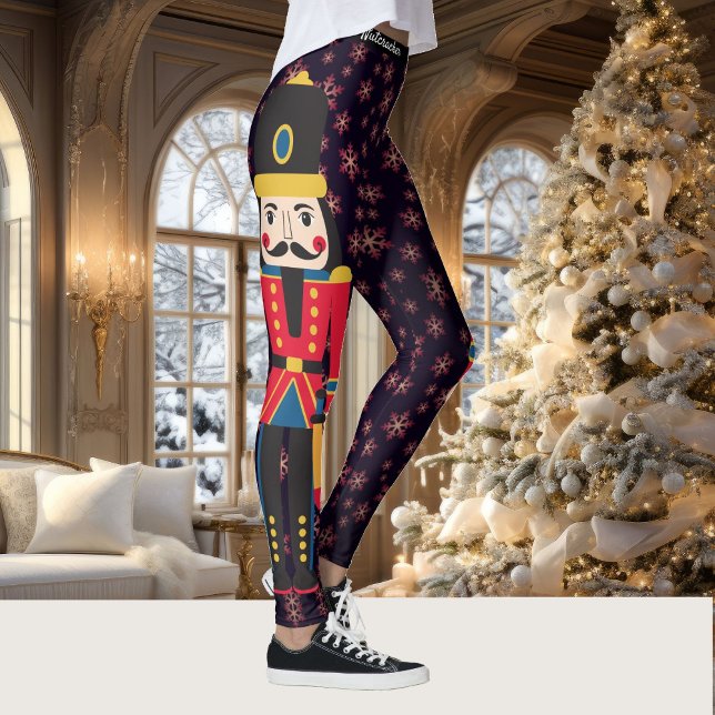 Christmas Nutcracker Leggings Bold Women's Pants (Creator Uploaded)