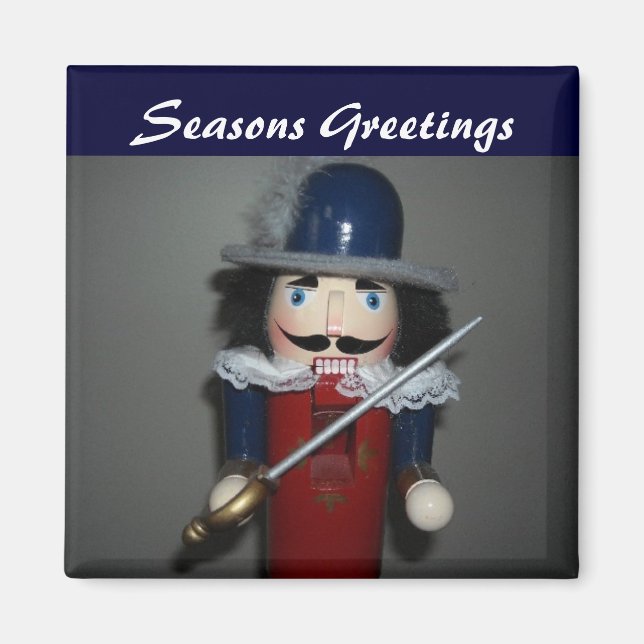 Christmas Nutcracker Magnet (Front)