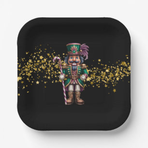 Christmas Nutcracker Paper Plate