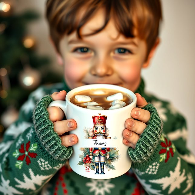 Christmas nutcracker personalised coffee mug (Creator Uploaded)