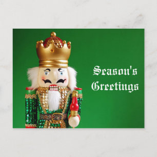 Christmas nutcracker postcard