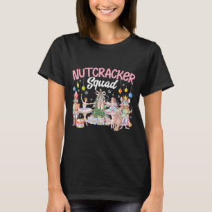 Christmas Nutcracker Squad Ballet Family Matching  T-Shirt