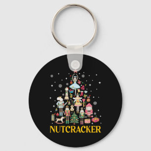 Christmas Nutcracker Squad Byllet Dance Women Kid  Key Ring