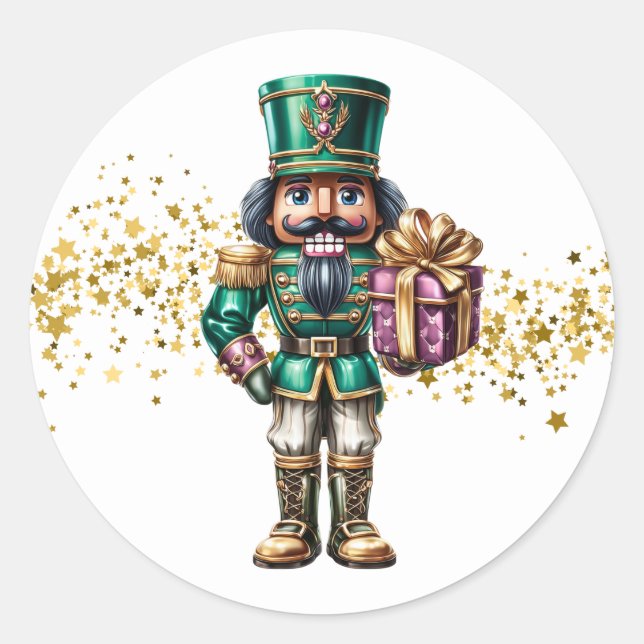 Christmas Nutcracker Stickers  (Front)