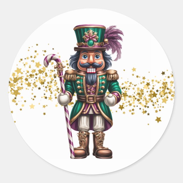 Christmas Nutcracker Stickers  (Front)