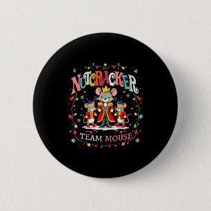 Christmas Nutcracker Team Mouse Women Kids Girl 6 Cm Round Badge