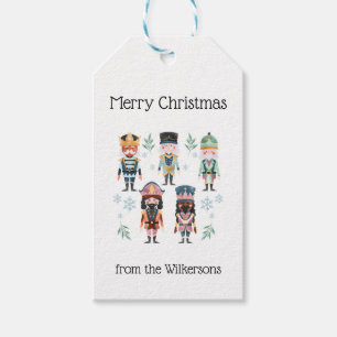 Christmas Nutcracker Toy Soldiers Gift Tags