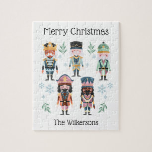 Christmas Nutcracker Toy Soldiers Jigsaw Puzzle