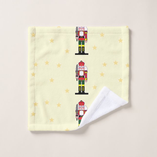 Christmas nutcracker wash cloth (Wash Cloth)