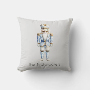 Christmas Nutcracker Watercolor Cushion
